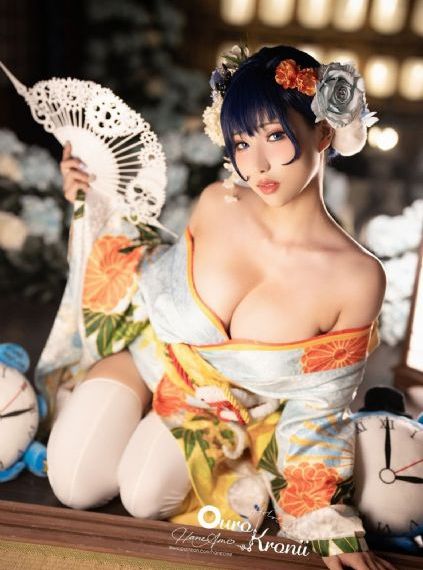 蓝色项圈